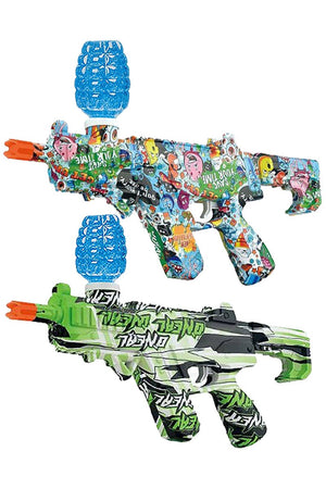 Graffiti Art Electric Gel Ball Blaster Shooter Gun