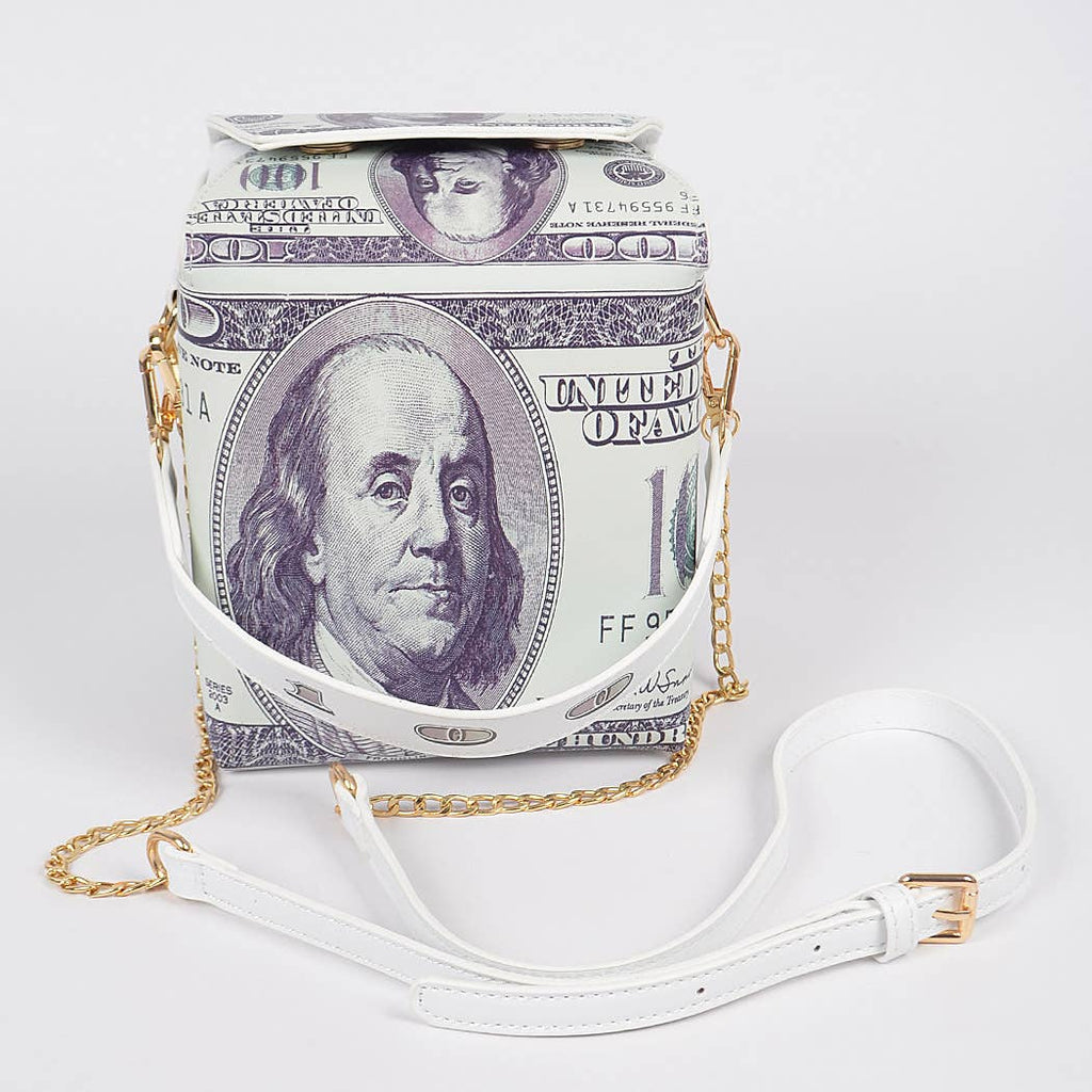 One Hundred Dollar Bill Crossbody