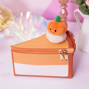 Pie Slice Handbag - Pumpkin Spice