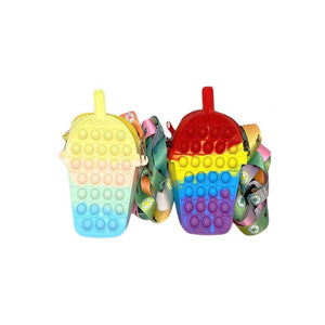 Drink Cup Push Pop Fidget Bag