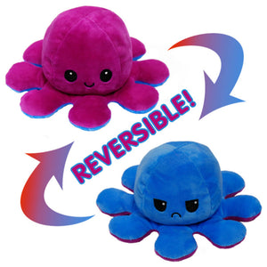 Reversible Octopus Soft Plush Toys For Kids