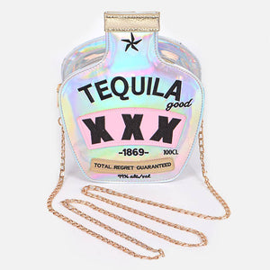 Silver Tequila Handbag