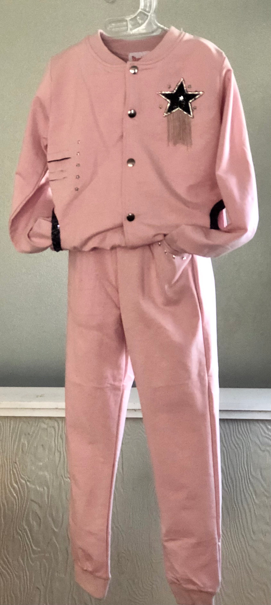 Pink Star Tracksuit