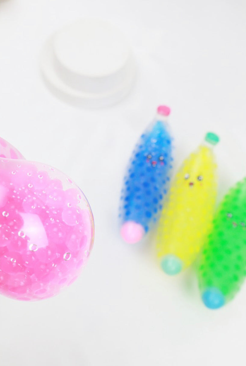 Gel Bead Banana Squeeze Toy