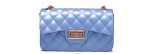 Blue Matte Jelly Crossbody