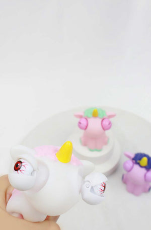 Eye Popping Unicorn Squishy Toy