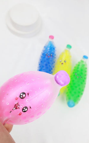 Gel Bead Banana Squeeze Toy