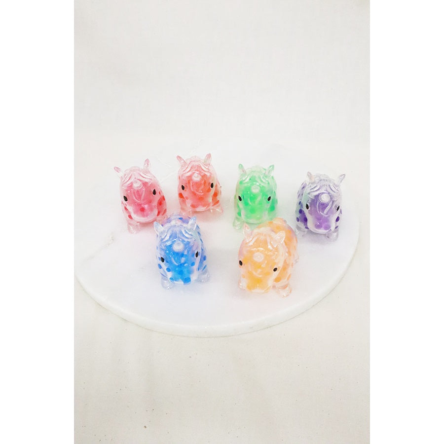 Gel Bead Unicorn Squeeze Toy