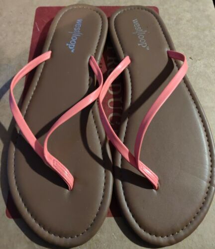 Pink Sparkle Flip Flops