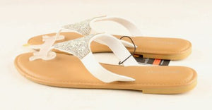 White Bling Sandal